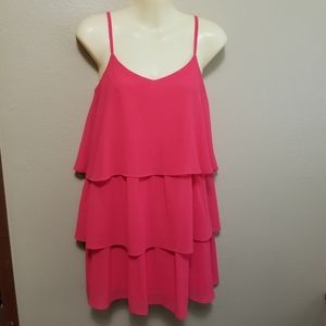 Salmom 3-Tier Layered Dress